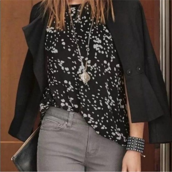 CAbi Cosmos Night Sky Blouse L oversized P2P 20-22” $89 EUC - Picture 1 of 8